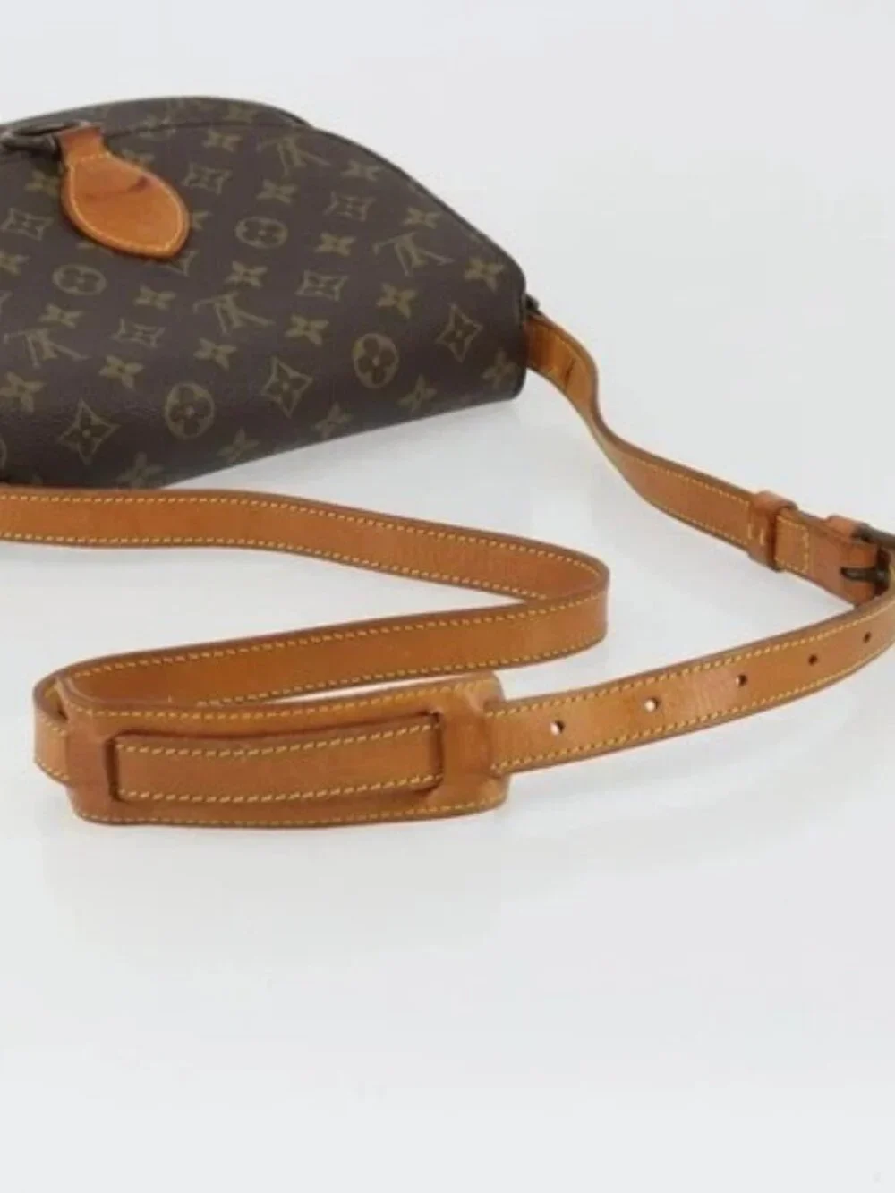 LOUIS VUITTON Monogram Saint Cloud GM Shoulder Bag M51242 LV Auth BA12040